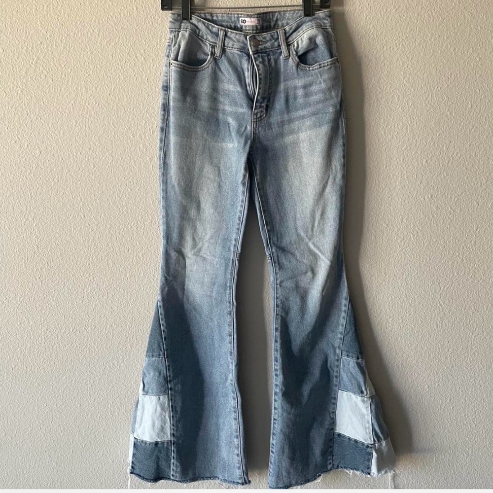 SO Light Blue Flare Jeans